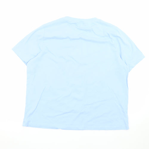 Marks and Spencer Women’s Blue Beaded Shell T-Shirt Size 18