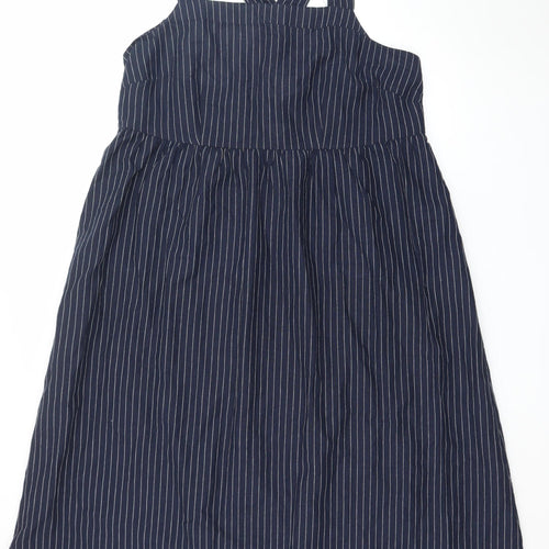 Marks and Spencer Women’s Blue Striped Sleeveless A-Line Dress Size 20