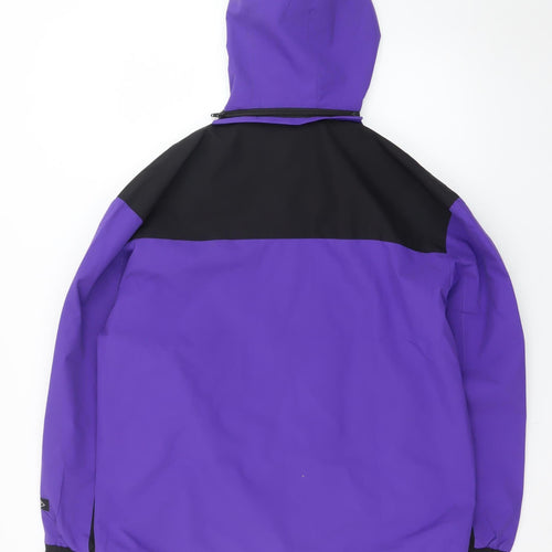 Lee Cooper Men’s Purple XL Waterproof Hooded Softshell Jacket