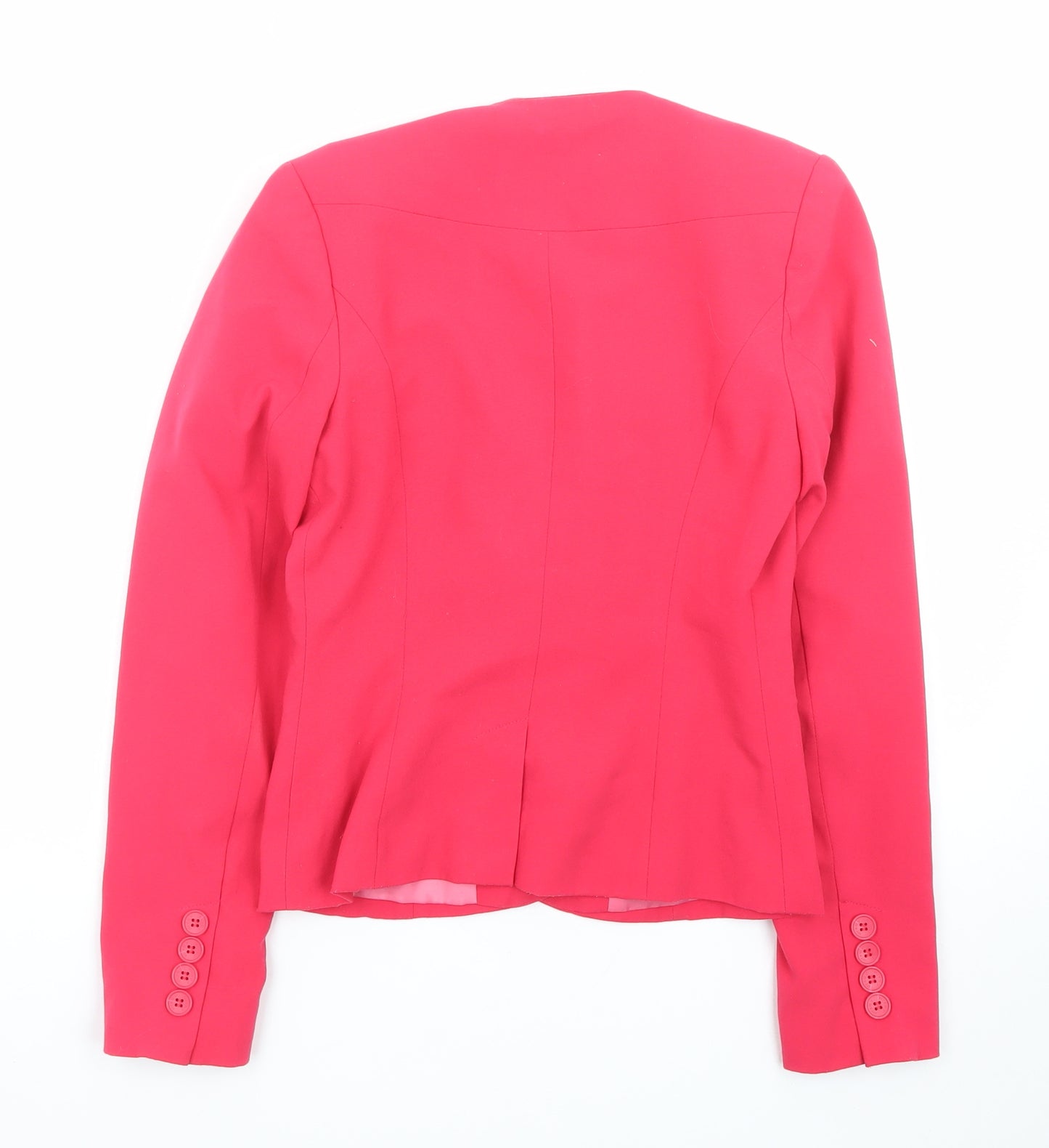 Orsay Women's Pink Slim Fit Single-Breasted Blazer Size 6