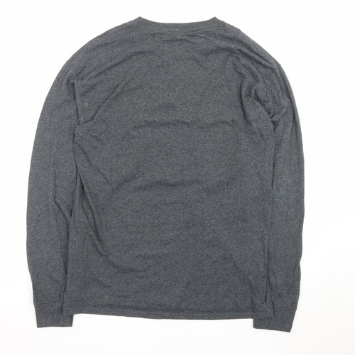 Champion Men's Grey Long Sleeve SD State Jackrabbits T-Shirt L