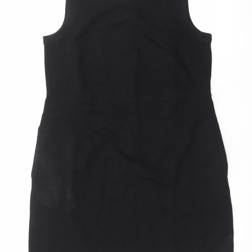 FatFace Women’s Black Sleeveless Shift Dress Size 14