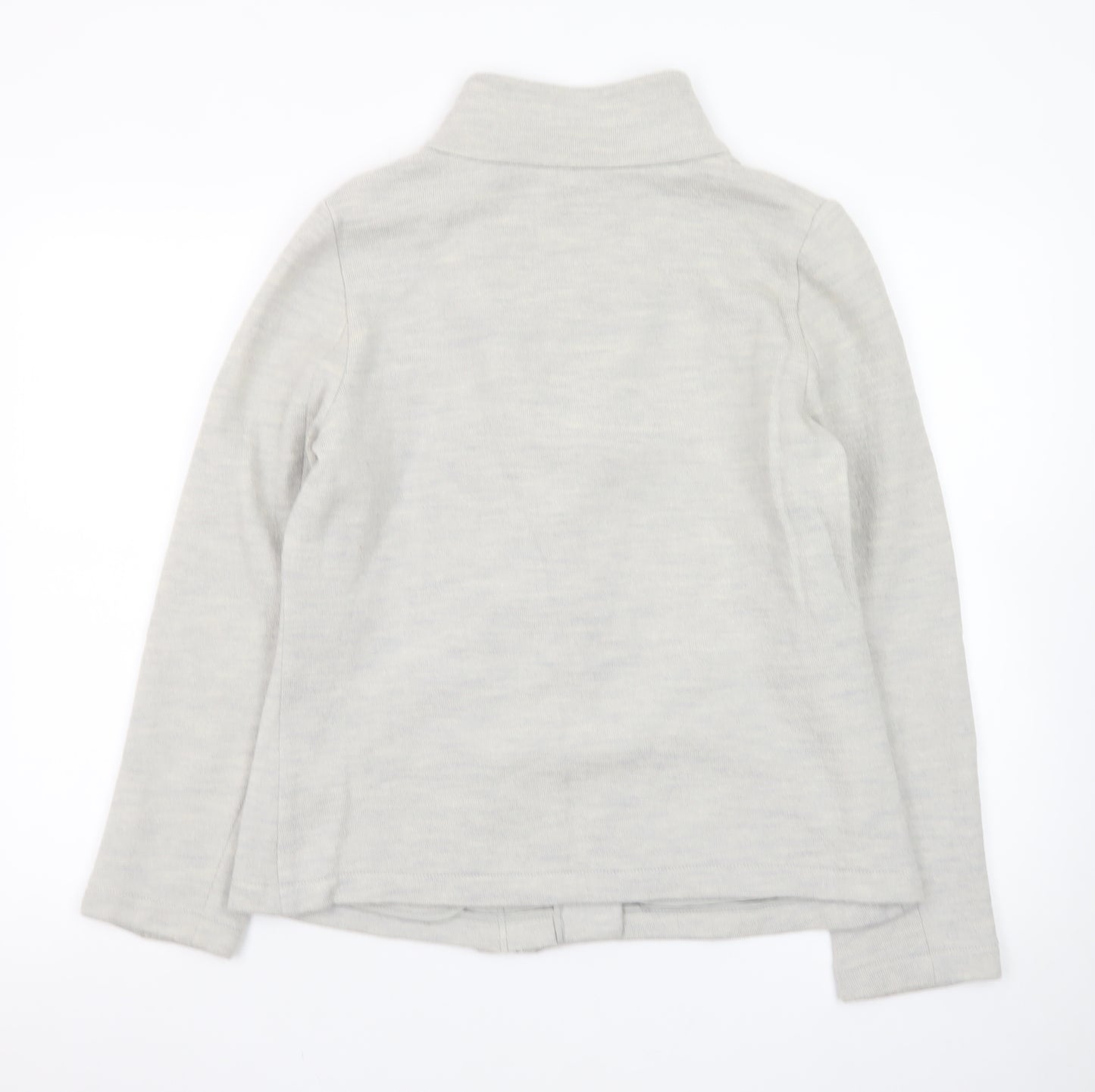 The White Company Women's Grey Wool Short Jacket Size 16