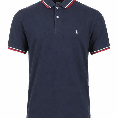 Jack Wills Men's Blue Small Slim Fit Cotton Polo Shirt