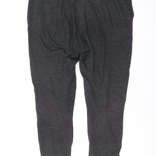 Nike Men's Black Jogger Trousers M Regular Fit Cotton Blend