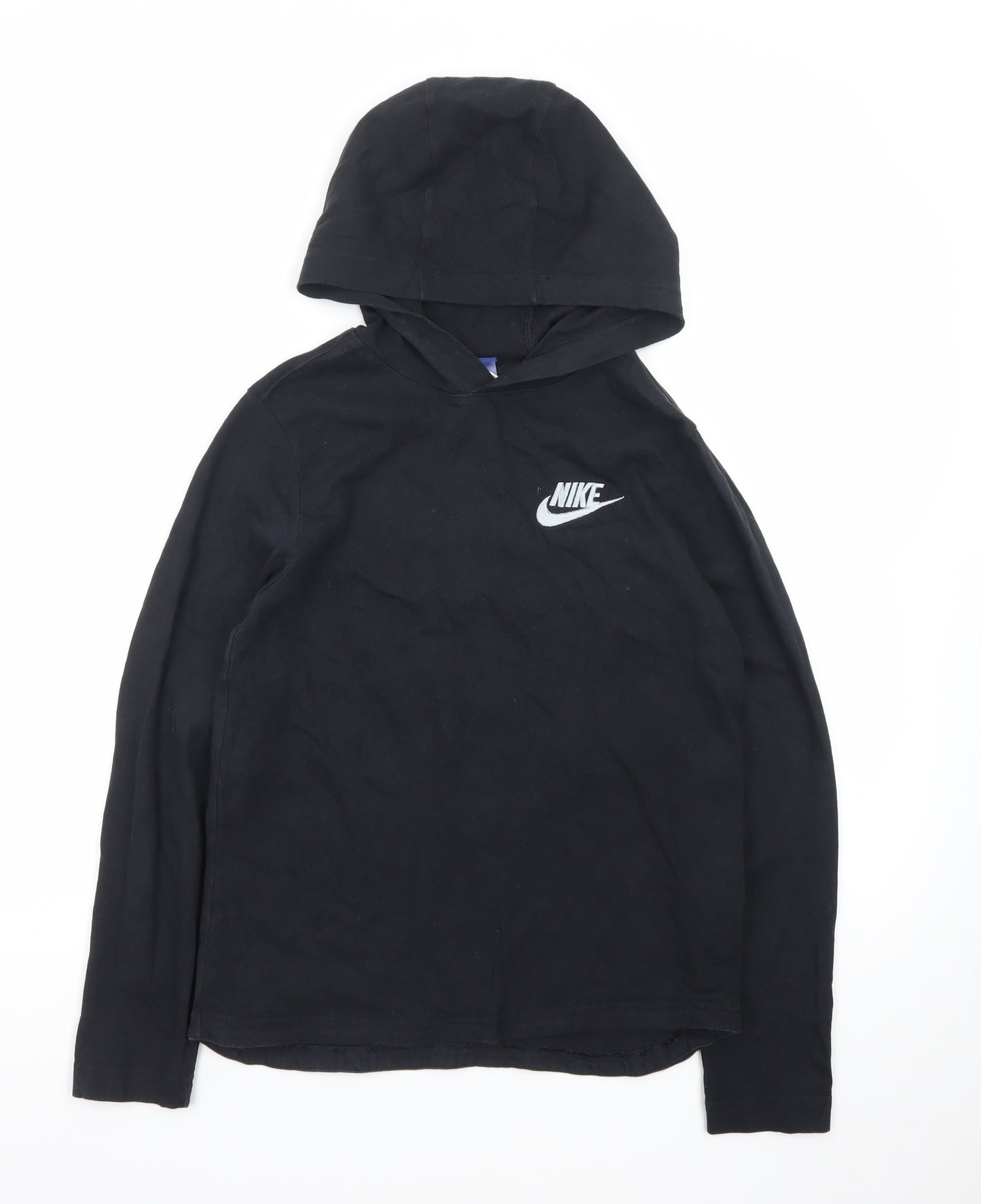 Nike Mens Black L Pullover Hoodie Long Sleeve Sportswear