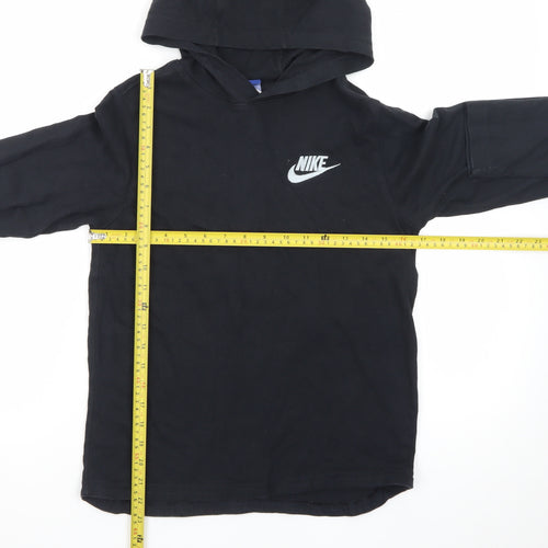 Nike Mens Black L Pullover Hoodie Long Sleeve Sportswear