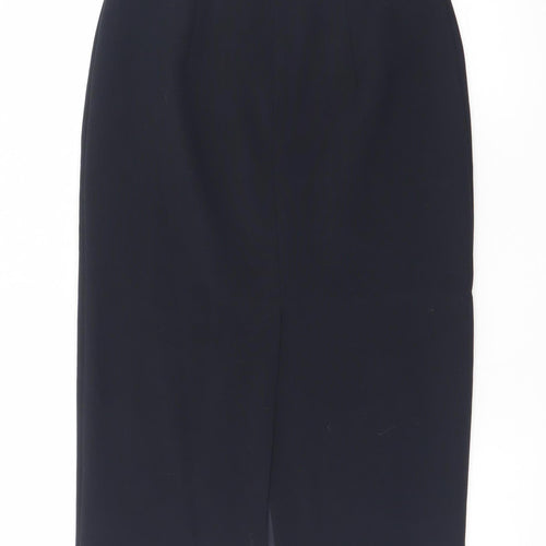 Marks and Spencer Women Black Size 8 Pencil Skirt Knee Length Workwear