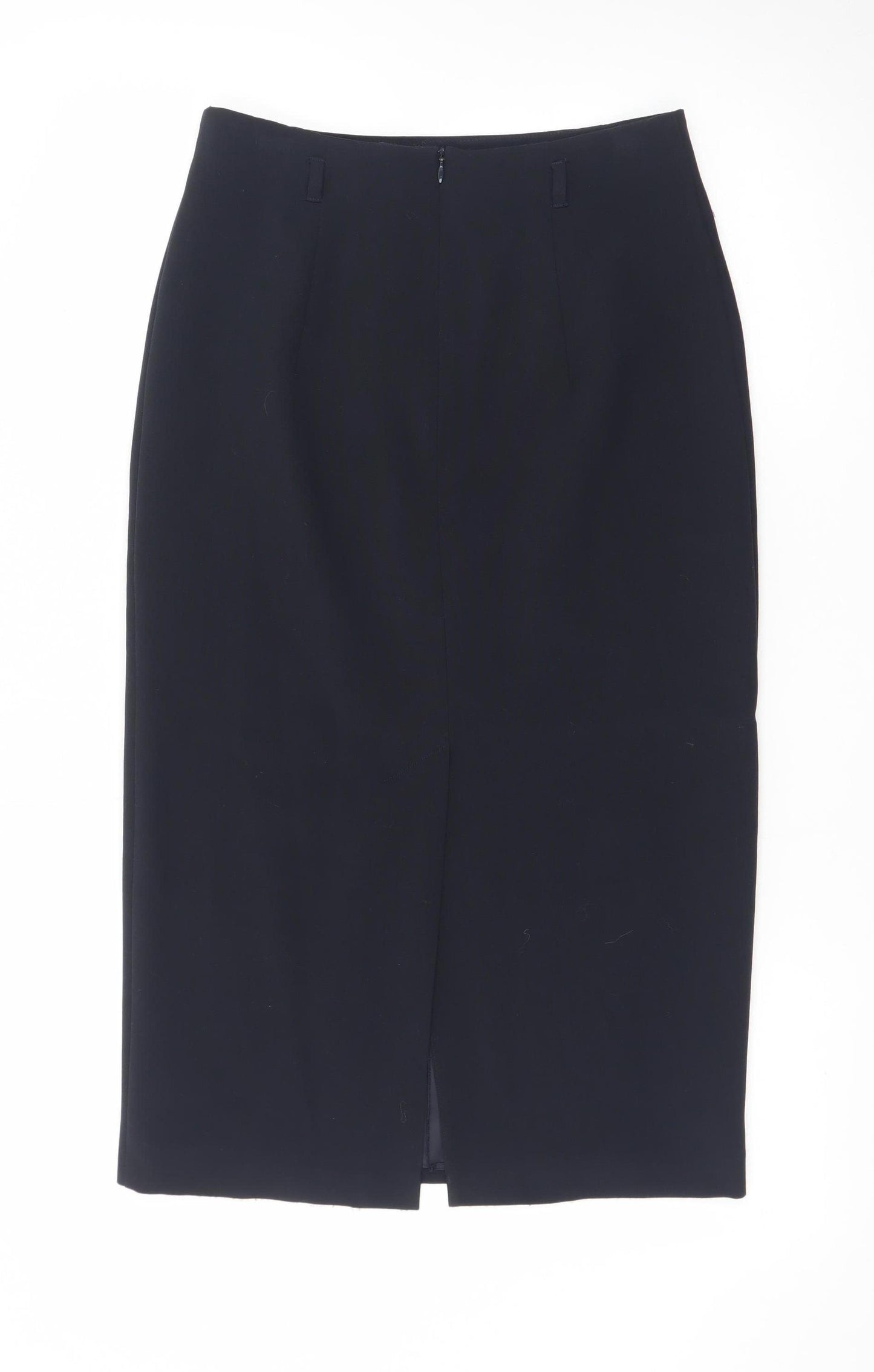 Marks and Spencer Women Black Size 8 Pencil Skirt Knee Length Workwear
