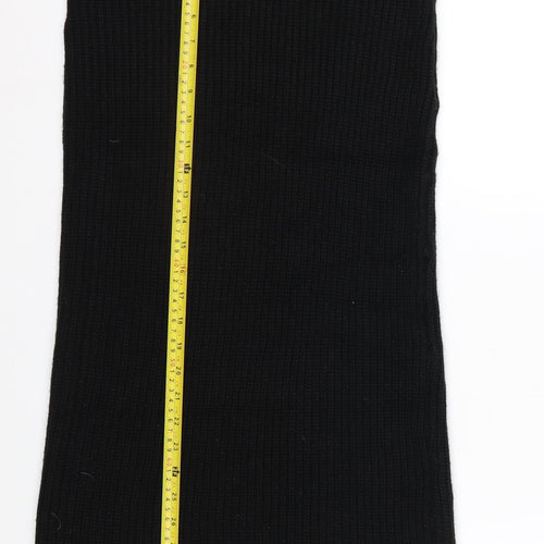 ASOS Women Black Size 10 Knit Pencil Skirt Stretch Winter