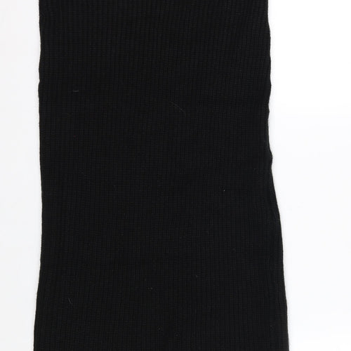 ASOS Women Black Size 10 Knit Pencil Skirt Stretch Winter