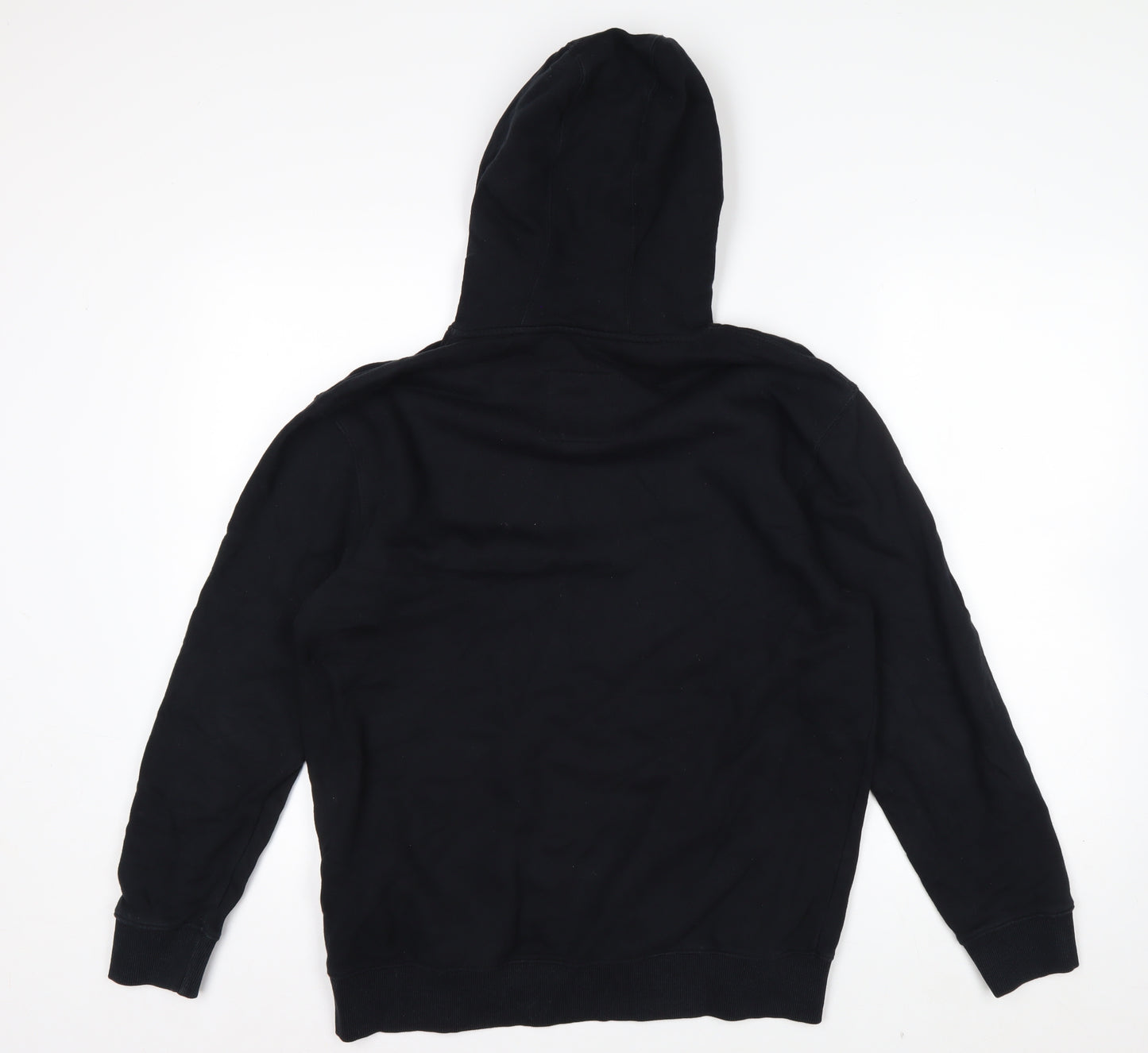 Vans Womens Black XL Pullover Hoodie With Logo Print