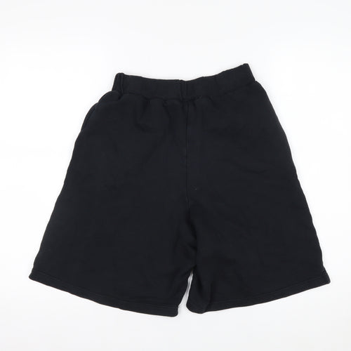 Slam Wan Ran NASA Black Men's M Athletic Shorts Elastic Waist