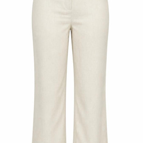 Dorothy Perkins Women’s Beige Wide-Leg Trousers Size 14 Classic Fit