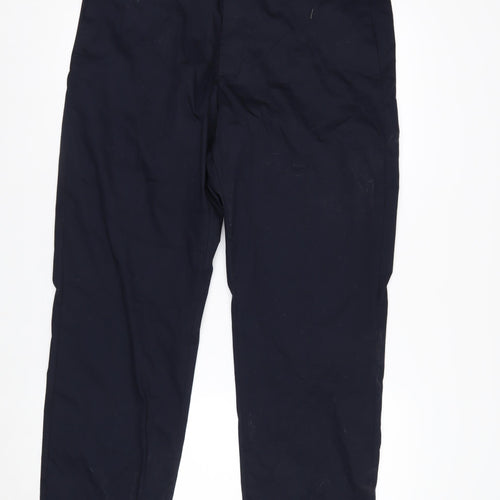 Marks and Spencer Autograph Men's Black Regular Fit Trousers 36/29