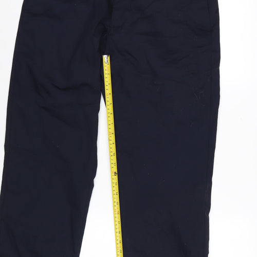 Marks and Spencer Autograph Men's Black Regular Fit Trousers 36/29