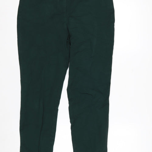 John Lewis Women's Green Chino Slim Fit Trousers Size 12