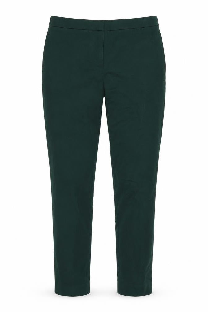 John Lewis Women's Green Chino Slim Fit Trousers Size 12