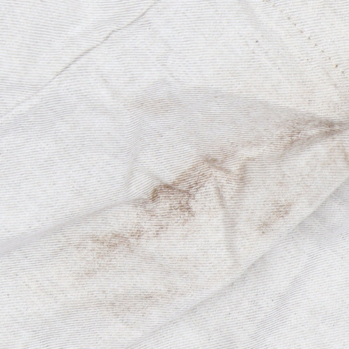 Marks and Spencer Men’s Beige Linen Blend Chino Trousers 38x29 Regular Fit