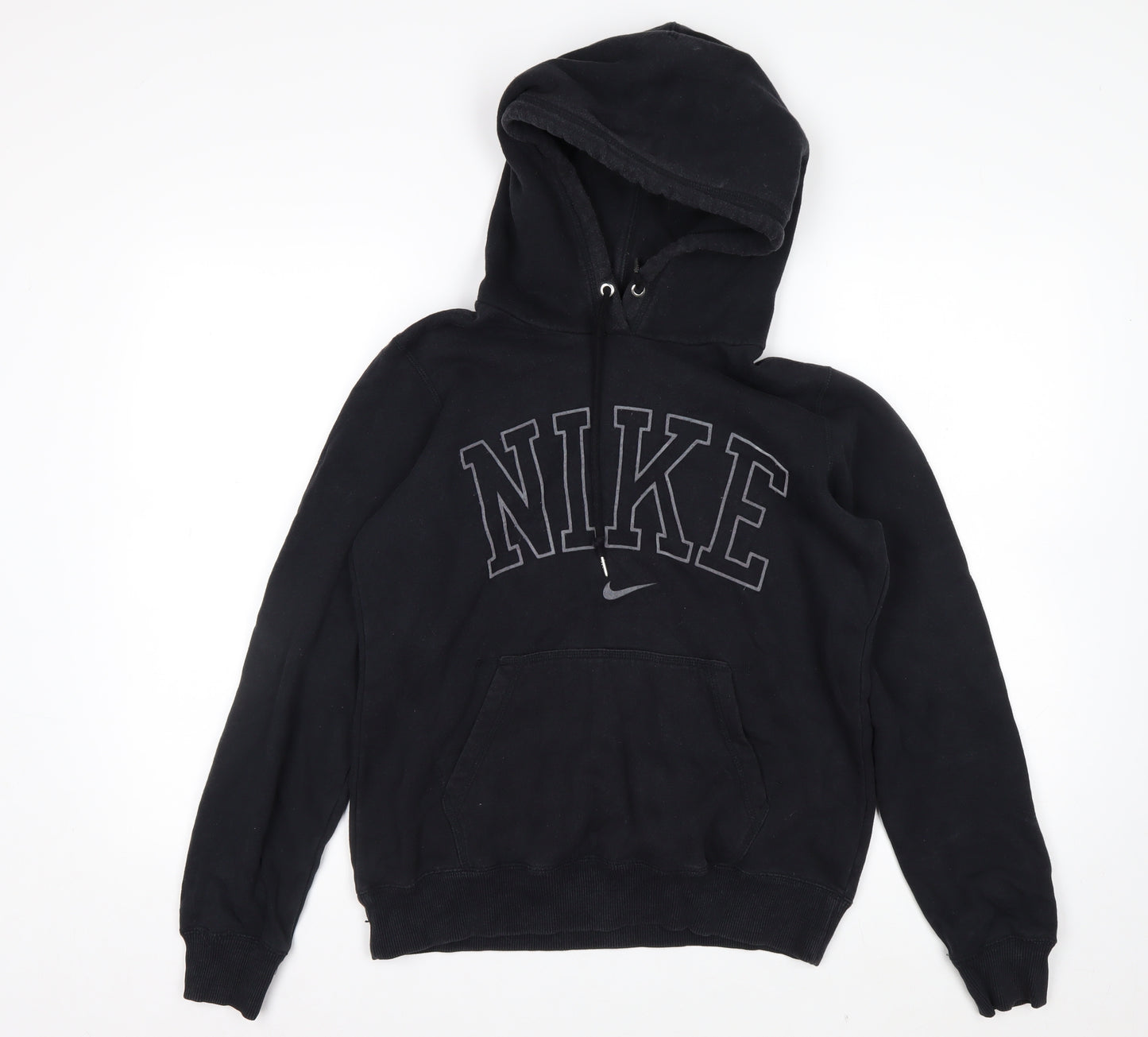 Nike Men's Black Pullover Hoodie M Sports Fleece Sweatshirt