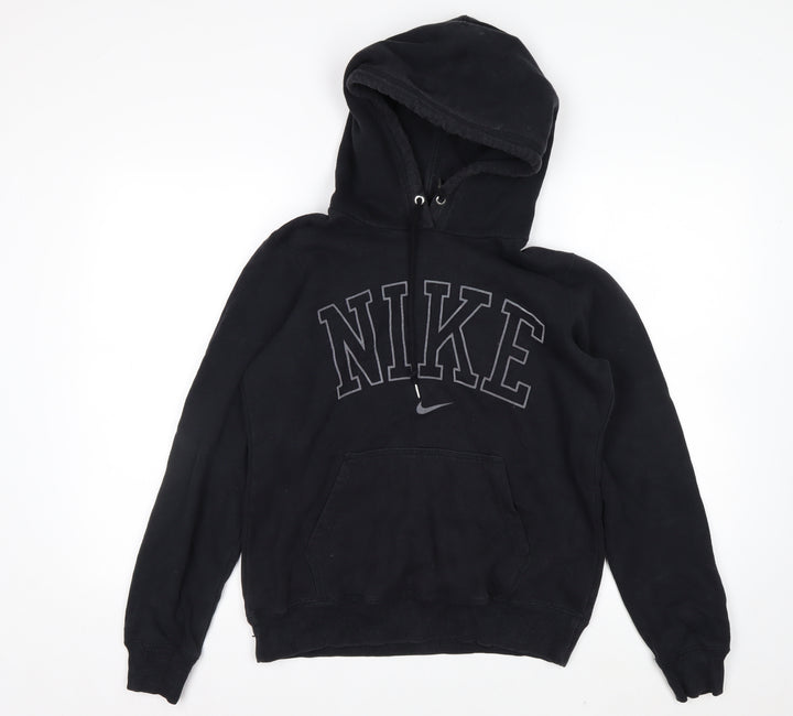 Nike Men's Black Pullover Hoodie M Sports Fleece Sweatshirt