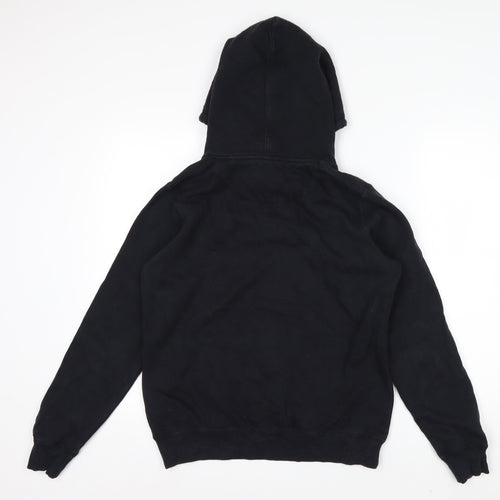 Nike Men's Black Pullover Hoodie M Sports Fleece Sweatshirt