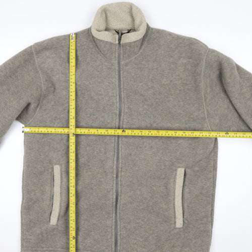 Marks and Spencer Men’s Grey Fleece Full Zip Jacket Size M