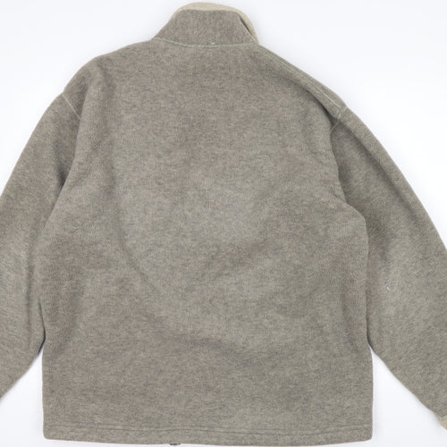 Marks and Spencer Men’s Grey Fleece Full Zip Jacket Size M