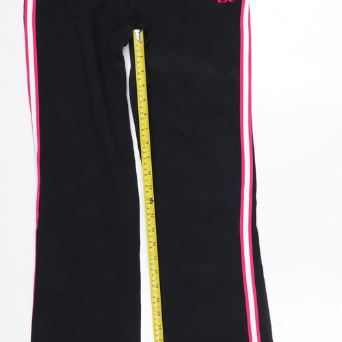 ATH Training Dept Women's Black Track Pants Size 8R Joggers