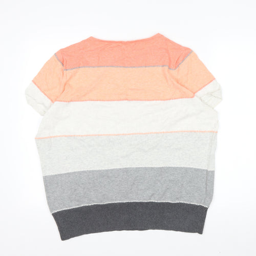 Principles by Ben de Lisi Women’s Multicoloured Striped Cotton Jumper Size 20