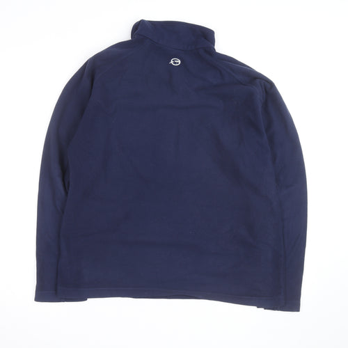 Sprayway Men's Blue Fleece 1/2 Zip Pullover Sweatshirt M