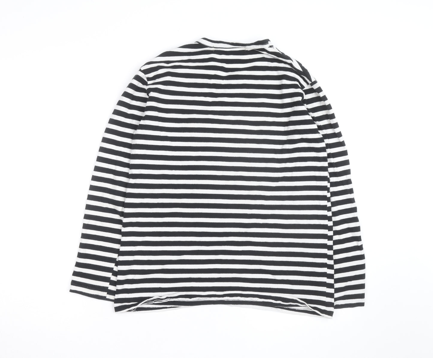 Comme des Garçons PLAY Men's Black Stripe Long Sleeve Cotton Top XL