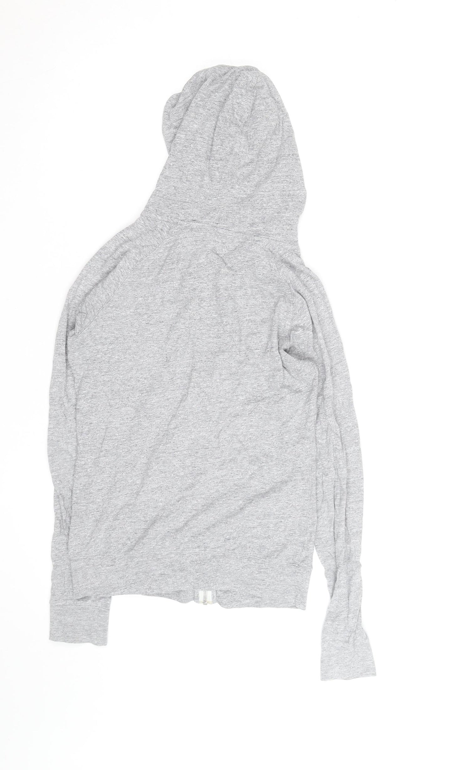 Nike Mens Grey Full Zip Hoodie Size M Regular Fit Sportswear