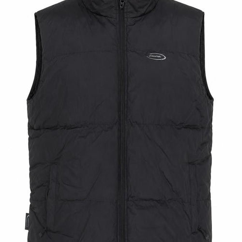 Mountainlife Men Black L Puffer Waistcoat Outdoor Hiking Gilet