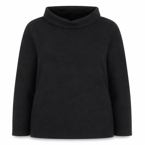 Hobbs Women Black Size 14 Cowl Neck Long Sleeve Jumper