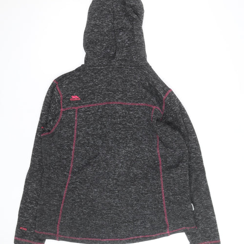Trespass Women's Grey Full Zip Hoodie Size 16 Fleece Outdoor Jacket