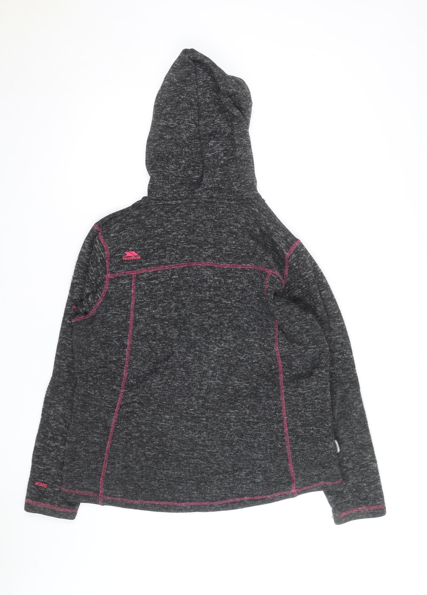 Trespass Women's Grey Full Zip Hoodie Size 16 Fleece Outdoor Jacket