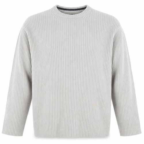 Marks and Spencer Blue Harbour Men’s Beige XL Cotton Chunky Knit Jumper