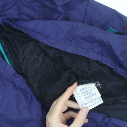 Berghaus Men's Purple Waterproof Hooded Outdoor Jacket Size L