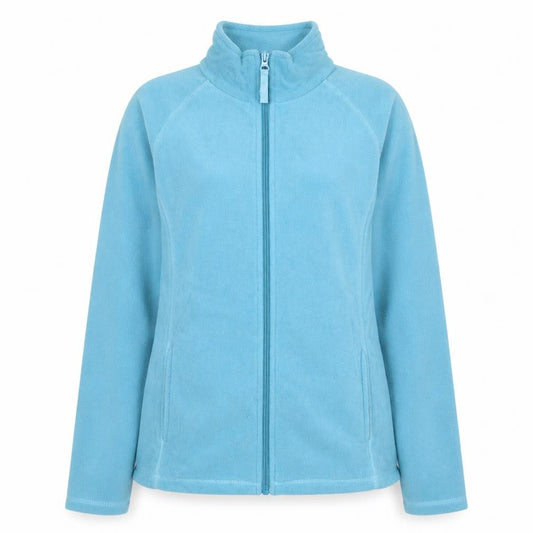 Mountain Warehouse Women Blue Fleece Full Zip Jacket Size 12