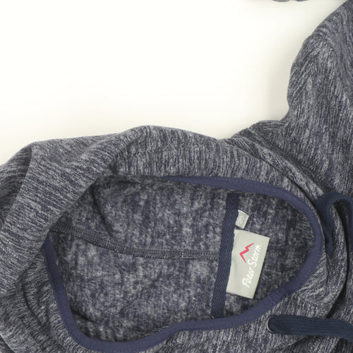 Peter Storm Womens Blue Hooded Pullover Hoodie Size 20