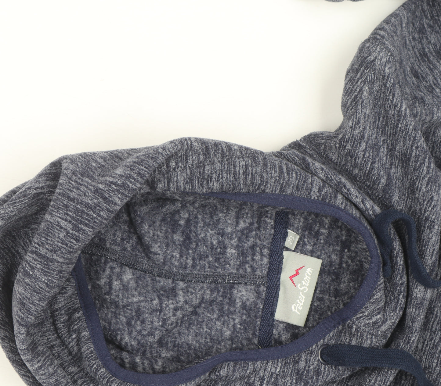 Peter Storm Womens Blue Hooded Pullover Hoodie Size 20