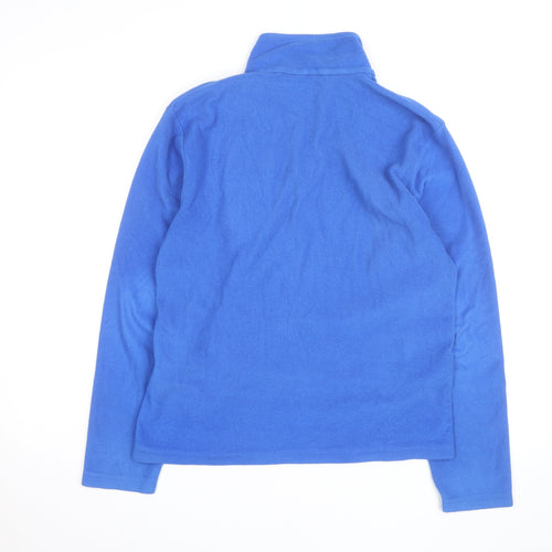 Regatta Men Blue Fleece 1/2 Zip Pullover Sweatshirt S