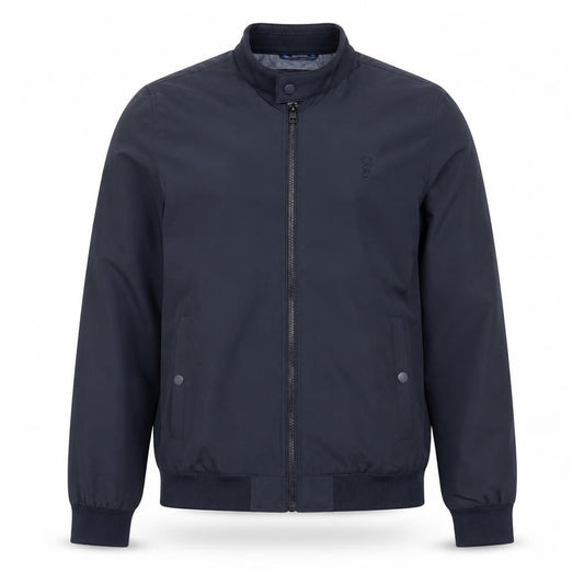 Next Teens Blue Polyester Bomber Jacket S Casual Zip Up