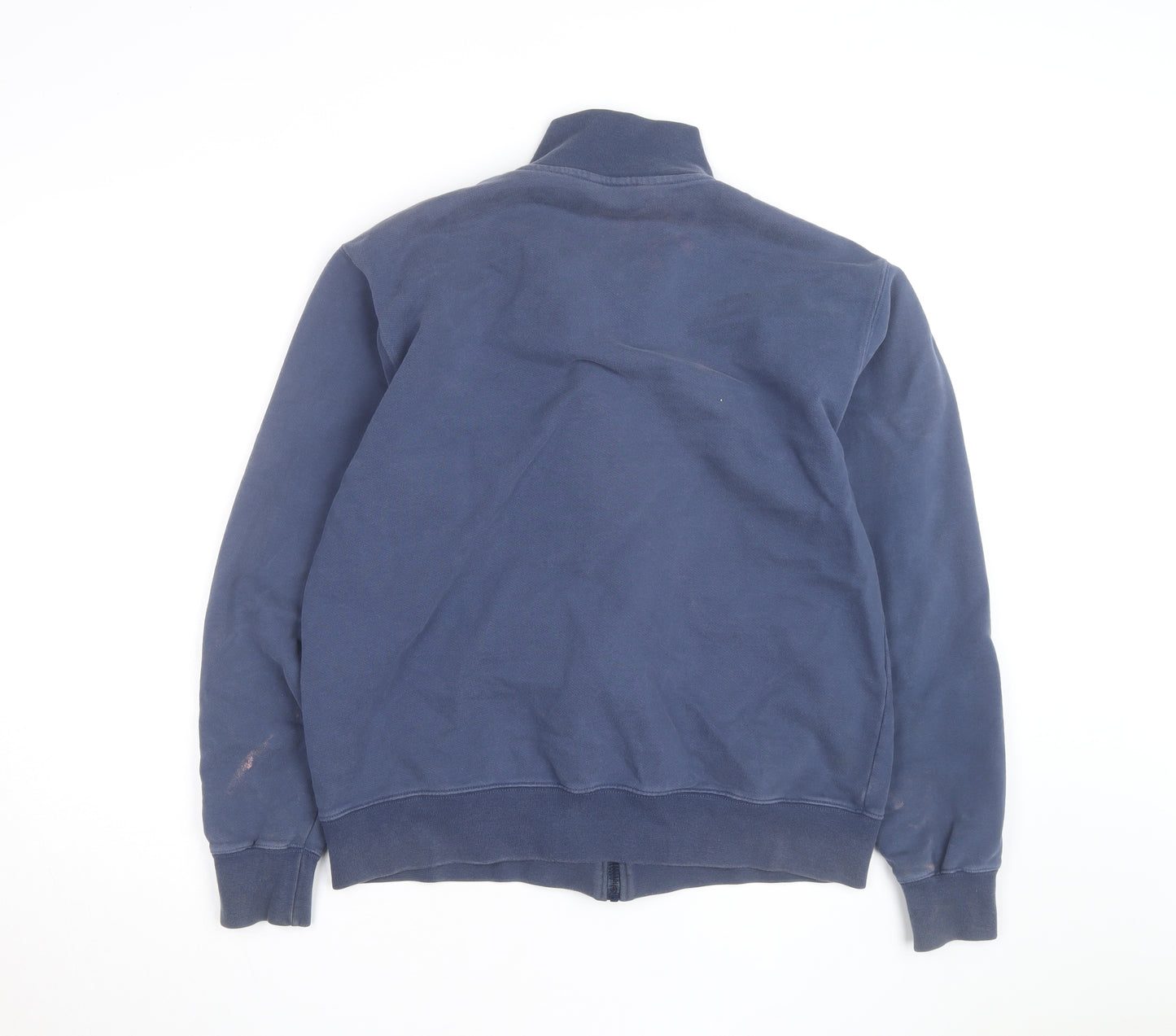Henri Lloyd Men's Blue Cotton Track Jacket Size M Full Zip Casual