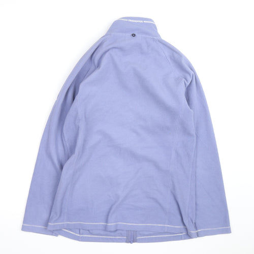 Craghoppers Women Purple Full Zip Fleece Jacket UK 12