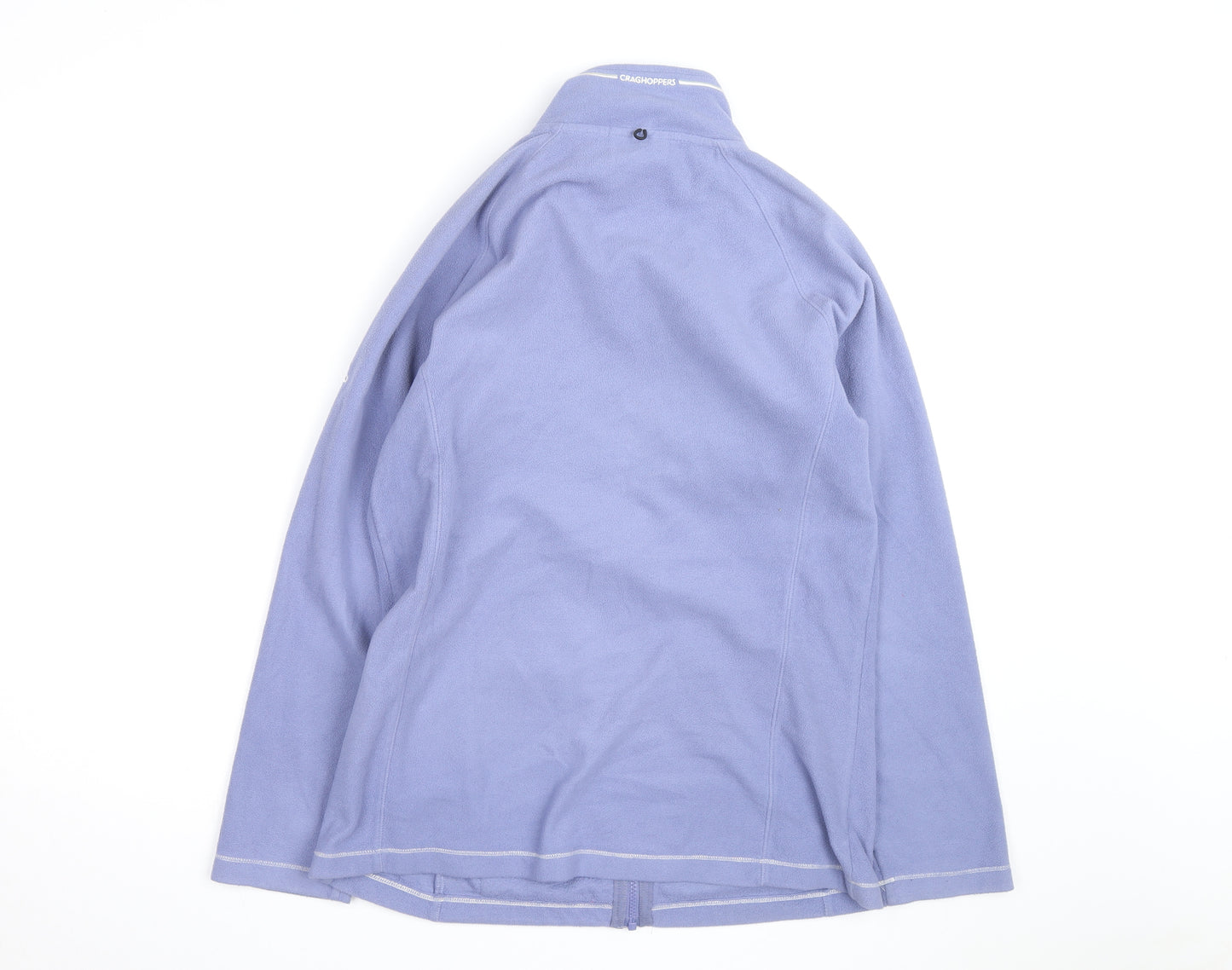 Craghoppers Women Purple Full Zip Fleece Jacket UK 12