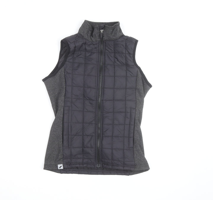 Trespass Women’s Black XXS Quilted Padded Waistcoat Gilet Outdoor