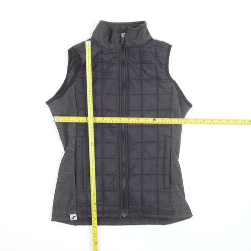 Trespass Women’s Black XXS Quilted Padded Waistcoat Gilet Outdoor