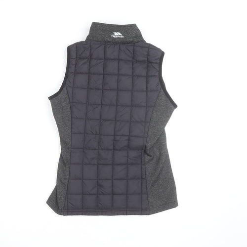 Trespass Women’s Black XXS Quilted Padded Waistcoat Gilet Outdoor